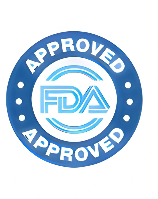 FDA-registered facility badge